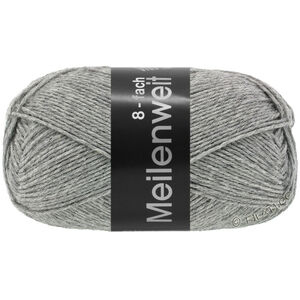 MEILENWEIT 8-FACH 150g - von Lana Grossa | 9615-Grau meliert