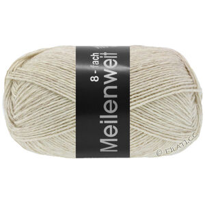 MEILENWEIT 8-FACH 150g - von Lana Grossa | 9661-Hellbeige meliert
