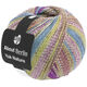 Lana Grossa MEILENWEIT 100g Yak Nature (ABOUT BERLIN) | 676-Graublau/Lindgrün/Moosgrün/Fuchsia/Graubraun/Hellgrau meliert
