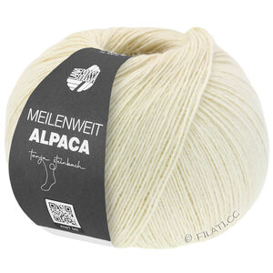 MEILENWEIT 100g Alpaca - von Lana Grossa | 2008-Rohweiß