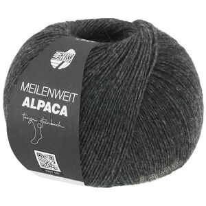 MEILENWEIT 100g Alpaca - von Lana Grossa | 2015-Anthrazit