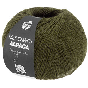 MEILENWEIT 100g Alpaca - von Lana Grossa | 2017-Dunkeloliv