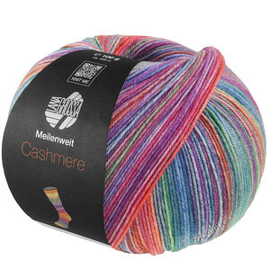 MEILENWEIT 100g Cashmere Inverno - von Lana Grossa | 124-Jade/Petrol/Türkis/Terrakotta/Fuchsia/Hellblau/Blau/Rot/Pink/Pflaume/Rotviolett