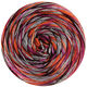 Lana Grossa MEILENWEIT 100g CONFETTINI | 4483-Grau/Orangerot/Fuchsia/Flieder/Schwarz