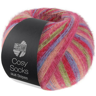 MEILENWEIT 100g Cosy Socks Multi Stripes von Lana Grossa