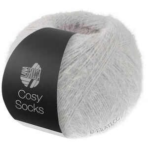 MEILENWEIT 100g Cosy Socks - von Lana Grossa | 08-Hellgrau