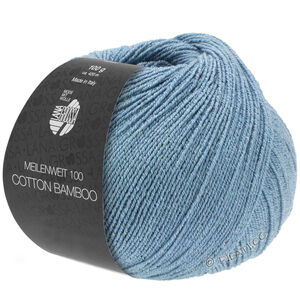 MEILENWEIT 100g Cotton Bamboo - von Lana Grossa | 12-Graublau