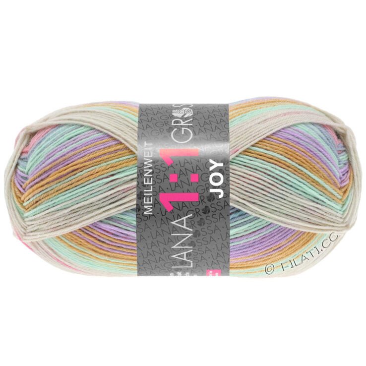 Lana Grossa MEILENWEIT 100g Joy 1:1 | 801-