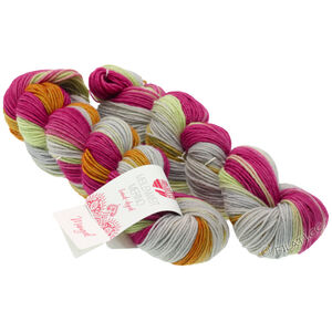 MEILENWEIT 2 Stränge à 50g Merino Hand-dyed - von Lana Grossa | 212-Mangal