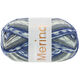 Lana Grossa MEILENWEIT 100g Merino Extrafine Denim Mix | 2601-Hellgrau/Dunkelgrau/Dunkelblau