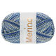 Lana Grossa MEILENWEIT 100g Merino Extrafine Denim Mix | 2608-Hellgrau/Schwarz/Grau/Weiß/Petrol/Blau