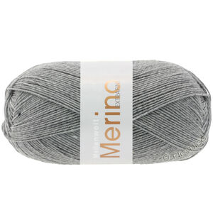 MEILENWEIT 100g Merino Extrafine - von Lana Grossa | 2404-Grau meliert