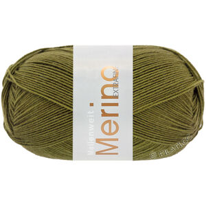 MEILENWEIT 100g Merino Extrafine - von Lana Grossa | 2451-Olivgrün
