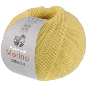 MEILENWEIT 100g Merino Extrafine - von Lana Grossa | 2457-Zitrusgelb
