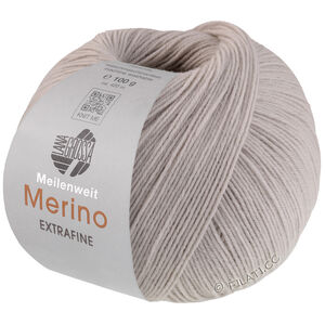 MEILENWEIT 100g Merino Extrafine - von Lana Grossa | 2462-Lichtgrau