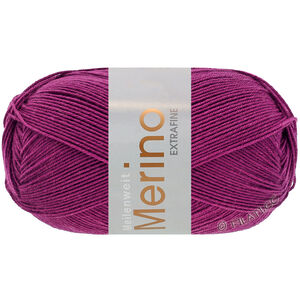 MEILENWEIT 100g Merino Extrafine - von Lana Grossa | 2474-Purpur