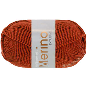 MEILENWEIT 100g Merino Extrafine - von Lana Grossa | 2475-Kupferrot