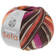 Lana Grossa MEILENWEIT 100g Seta Hokkaido | 3581-Rost/Dunkelbraun/Natur/Orange/Anthrazit/Fuchsia/Dunkelgrau