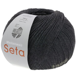 MEILENWEIT 100g Seta - von Lana Grossa | 15-Anthrazit