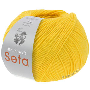 MEILENWEIT 100g Seta - von Lana Grossa | 48-Sonnengelb