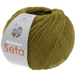 MEILENWEIT 100g Seta - von Lana Grossa | 50-Olivgrün