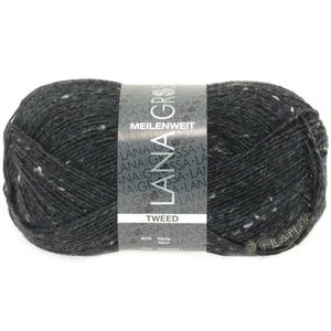 MEILENWEIT 100g Tweed - von Lana Grossa | 107-Anthrazit
