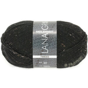 MEILENWEIT 100g Tweed - von Lana Grossa | 126-Schwarz