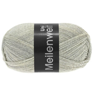 MEILENWEIT 100g - von Lana Grossa | 1358-Hellgrau meliert