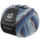 Lana Grossa MEILENWEIT 100g Woolycell Freddo | 6041-Hellblau/Pastellblau/Graublau/Blau/Marine/Dunkelgrau/Silbergrau