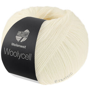 MEILENWEIT 100g Woolycell - von Lana Grossa | 01-Weiß
