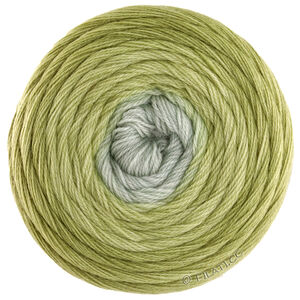 MERINO LACE AQUARELL - von Lana Grossa | 01-Oliv/Helloliv/Grüngrau