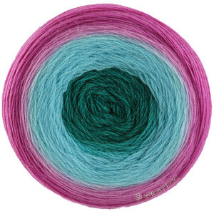 MERINO LACE AQUARELL - von Lana Grossa | 03-Petrol/Türkis/Fuchsia