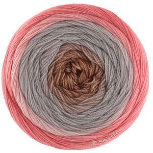 MERINO LACE AQUARELL - von Lana Grossa | 05-Erikarot/Taupe/Nougat