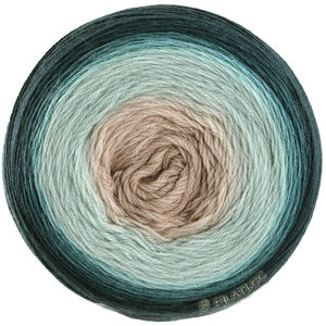 MERINO LACE AQUARELL - von Lana Grossa | 06-Graubeige/Grünbeige/Graupetrol/Schlamm