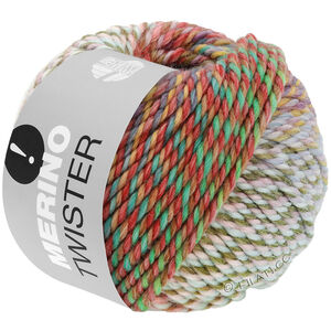 MERINO TWISTER - von Lana Grossa | 07-Gelbgrün/Gelb/Rosa/Petrol/Camel/Beere/Altrosa/Nougat