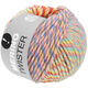 Lana Grossa MERINO TWISTER | 10-Weiß/Altrosa/Mint/Hellblau/Rosa