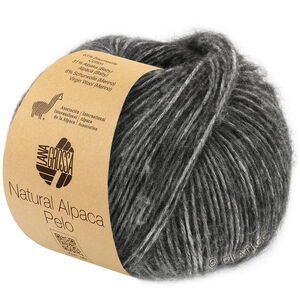 NATURAL ALPACA Pelo - von Lana Grossa | 004-Dunkelgrau meliert
