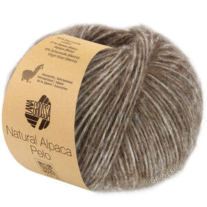 NATURAL ALPACA Pelo - von Lana Grossa | 008-Dunkelbraun meliert