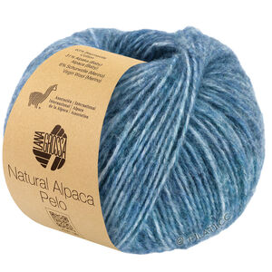 NATURAL ALPACA Pelo - von Lana Grossa | 035-Dunkelpetrol meliert