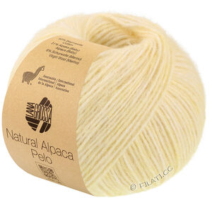 NATURAL ALPACA Pelo - von Lana Grossa | 039-Vanille meliert