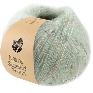 NATURAL SUPERKID TWEED - von Lana Grossa | 617-Graugrün