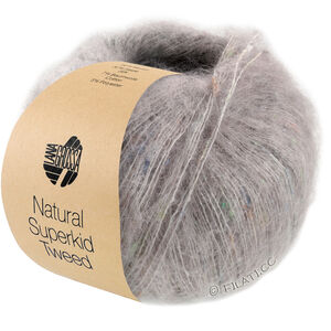 NATURAL SUPERKID TWEED - von Lana Grossa | 623-Hellgrau