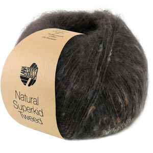NATURAL SUPERKID TWEED - von Lana Grossa | 624-Graubraun