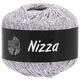 Lana Grossa NIZZA | 02-Weiß/Zartlila/Silber