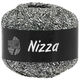 Lana Grossa NIZZA | 11-Natur/Dunkelgrau/Silber