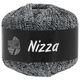 Lana Grossa NIZZA | 12-Hellgrau/Schwarz/Silber