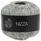 Lana Grossa NIZZA | 13-Weiß/Grau/Beige/Silber