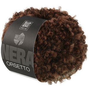 ORSETTO Moulinè (Nera) - von Lana Grossa | 103-Braun/Schwarz