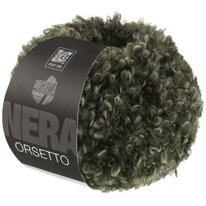 ORSETTO Moulinè (Nera) - von Lana Grossa | 108-Waldgrün/Graugrün