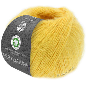 PER FORTUNA (GOTS) - von Lana Grossa | 44-Sonnengelb